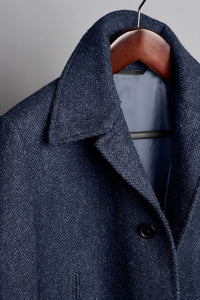 Color: Navy Herringbone