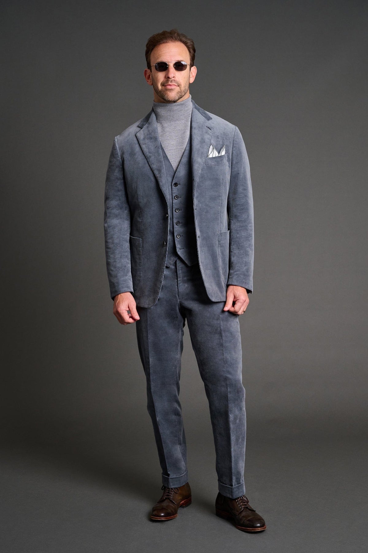 Stretch Corduroy Suit