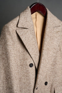 Luxury Herringbone Coat