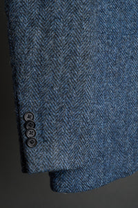 Color: Navy Herringbone