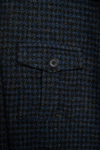 Color: Navy Houndstooth