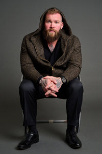 Heavenly Herringbone Bomber