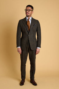 Color: Black Brown Houndstooth