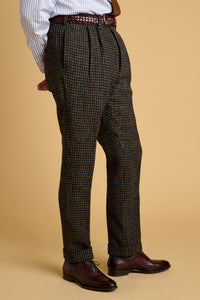 Color: Black Brown Houndstooth