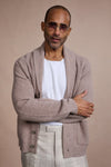 Made-to-Measure Cashmere Shawl Cardigan Sweater