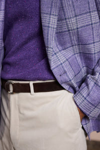 Color: Purple Donegal