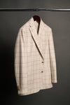 Wool, Silk & Linen Glenplaid Jacket