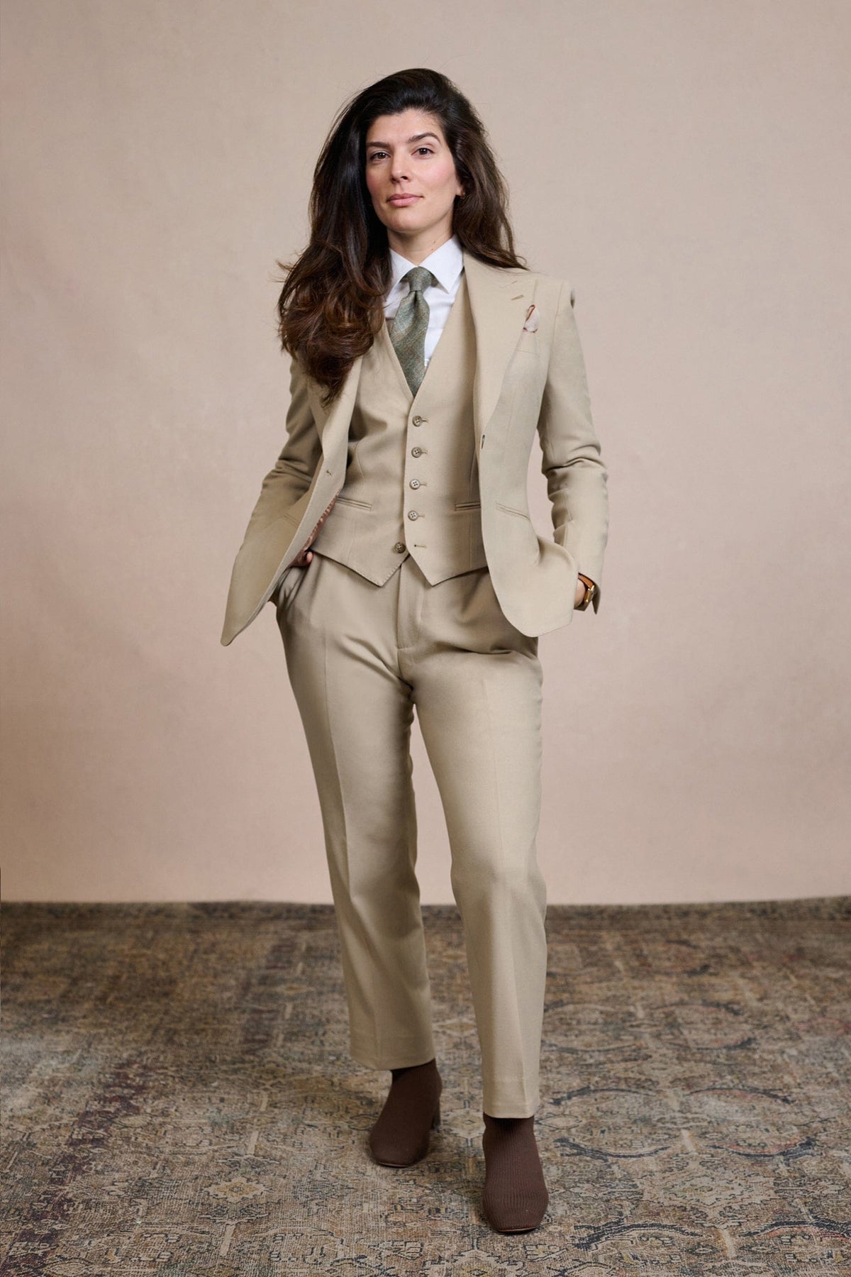 Stretch Cashmere Suit