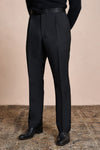 Wool & Mohair Tuxedo Trouser