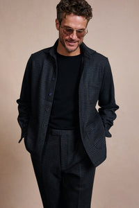 Color: Charcoal Glenplaid