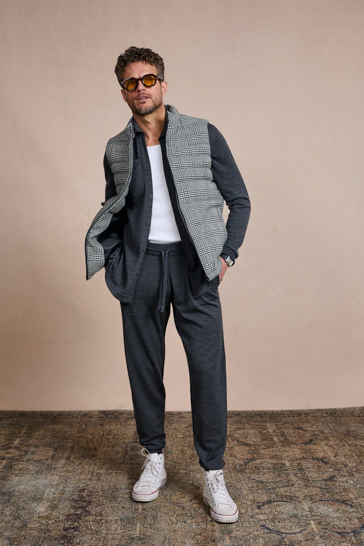 Wool & Cashmere Puffer Vest