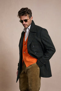 Color: Forest Herringbone