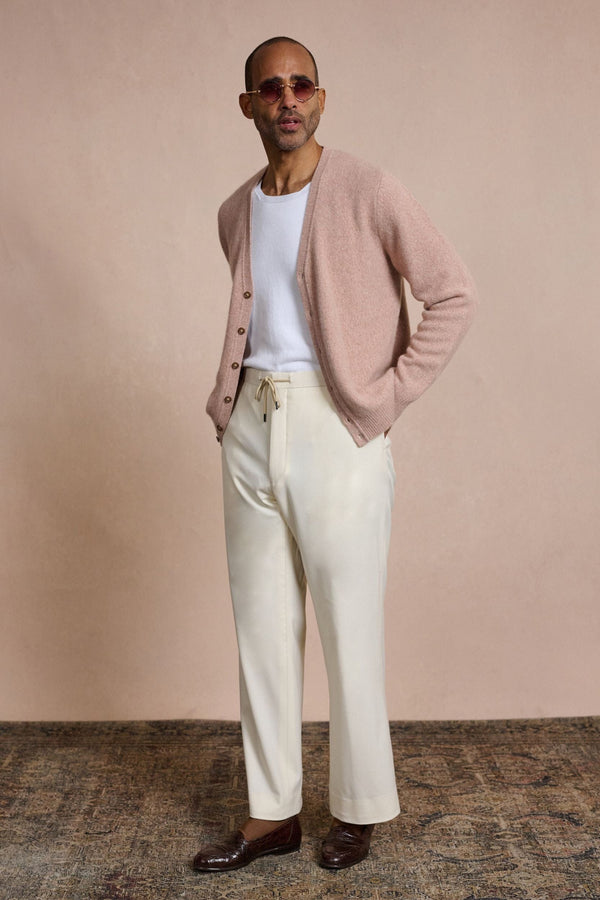 Made-to-Measure Cashmere Cardigan Sweater