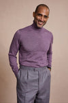 Made-to-Measure Wool & Cashmere Turtleneck