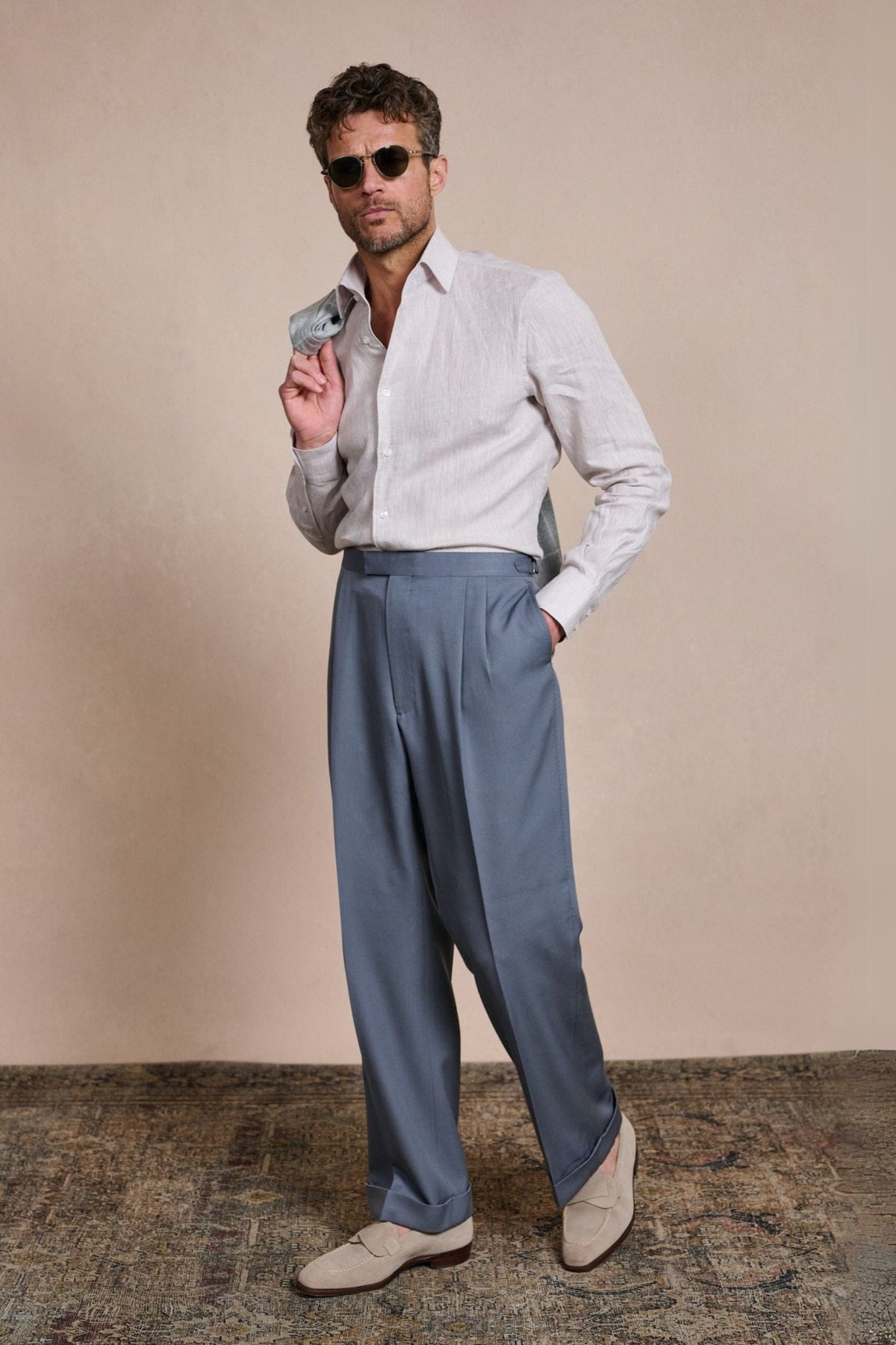 Gabardine Trouser