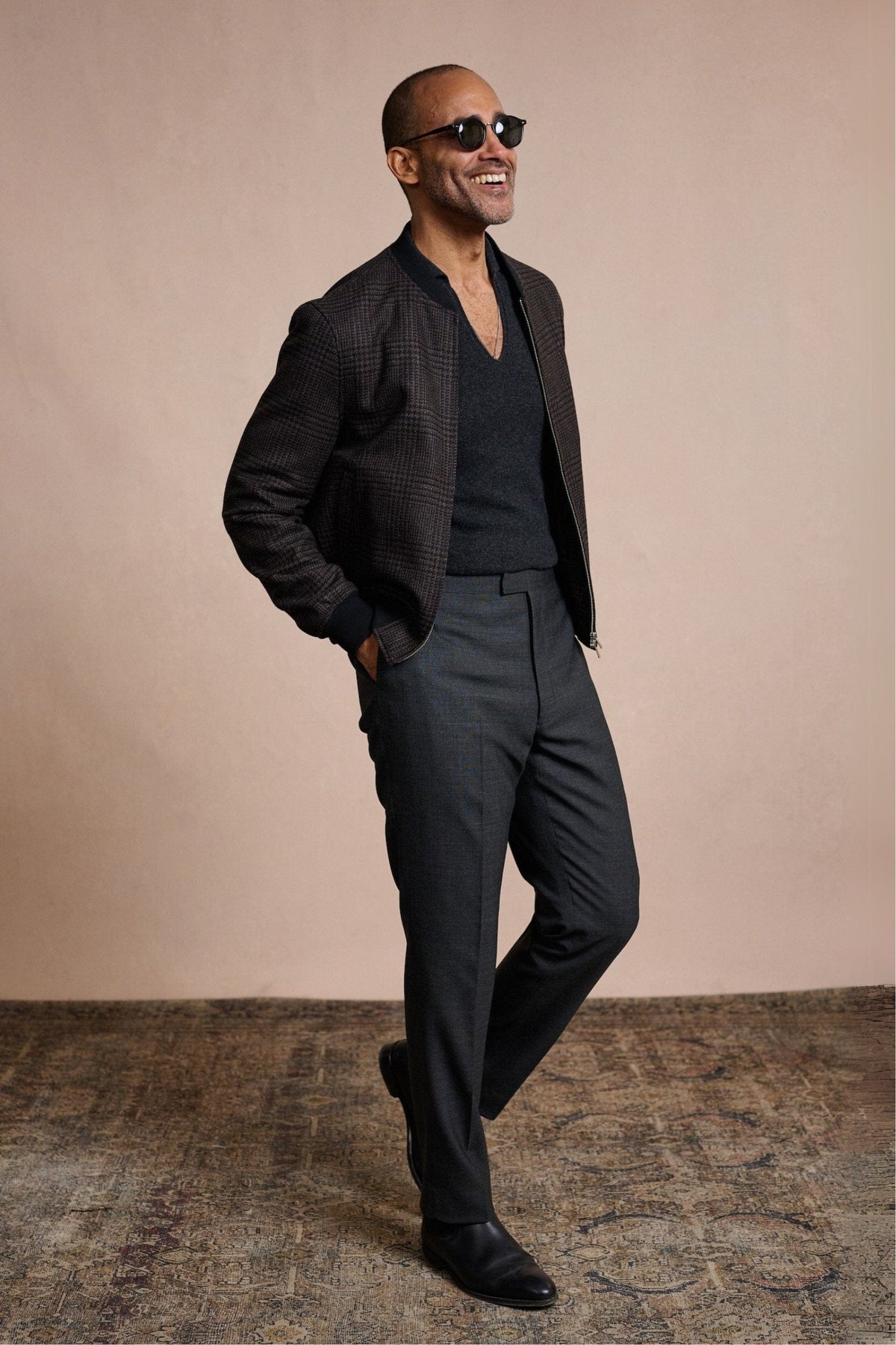 Glenplaid Lambswool Bomber