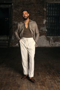 Bamboo Windowpane Jacket