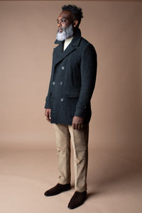 Color: Navy Houndstooth