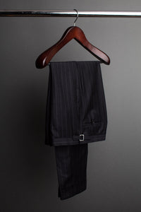Color: Charcoal Chalkstripe