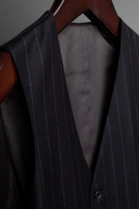 Color: Charcoal Chalkstripe