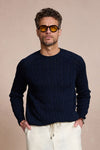 Arthur Cable Knit Crewneck