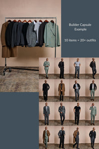 Builder Capsule (10 items = 30 Outfits)