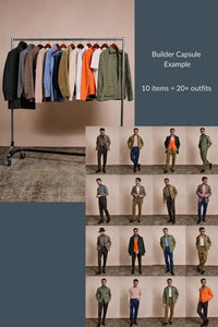 Builder Capsule (10 items = 30 Outfits)