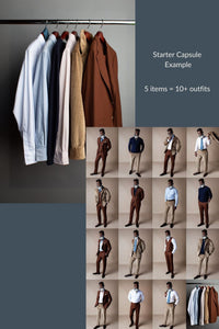 Starter Capsule (5 items = 10 Outfits)