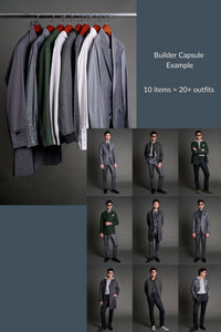 Builder Capsule (10 items = 30 Outfits)