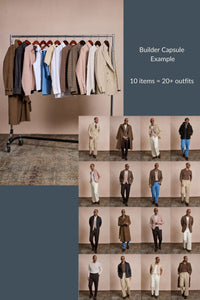 Builder Capsule (10 items = 30 Outfits)