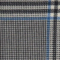 Color: Blue Oversized Check