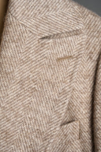 Luxury Herringbone Coat