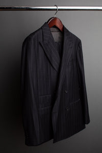 Color: Charcoal Chalkstripe