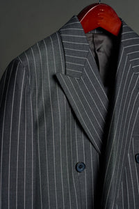 Color: Grey Chalkstripe