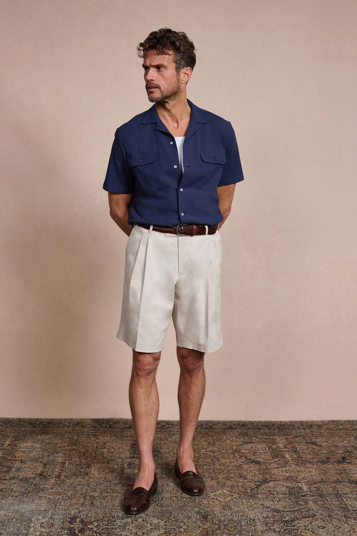 Stretch Cotton Shorts