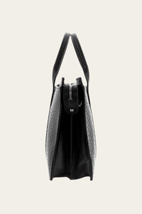 Color: Black Shrunken Leather