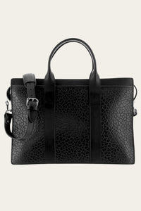 Color: Black Shrunken Leather