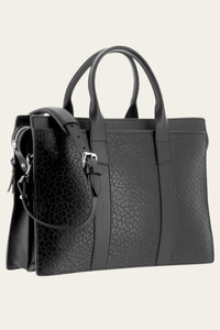 Color: Black Shrunken Leather