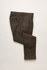 Color: Black Brown Houndstooth