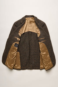 Color: Black Brown Houndstooth