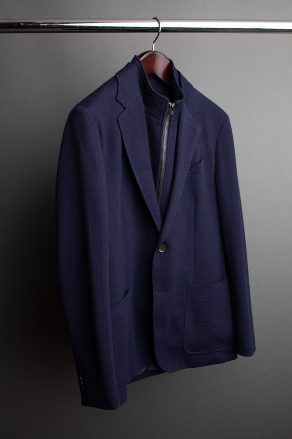 Waffle Knit Sport Blazer