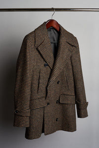 Color: Black Brown Houndstooth old
