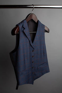 Color: Navy Windowpane