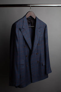 Color: Navy Windowpane