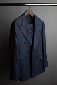 Color: Navy Windowpane