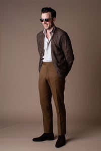 Color: Khaki Glenplaid