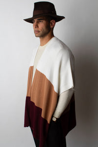 Color: Ivory Camel Burgundy