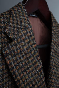 Color: Black Brown Houndstooth