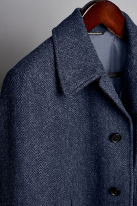 Color: Navy Herringbone Old