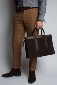 Color: Chocolate Suede